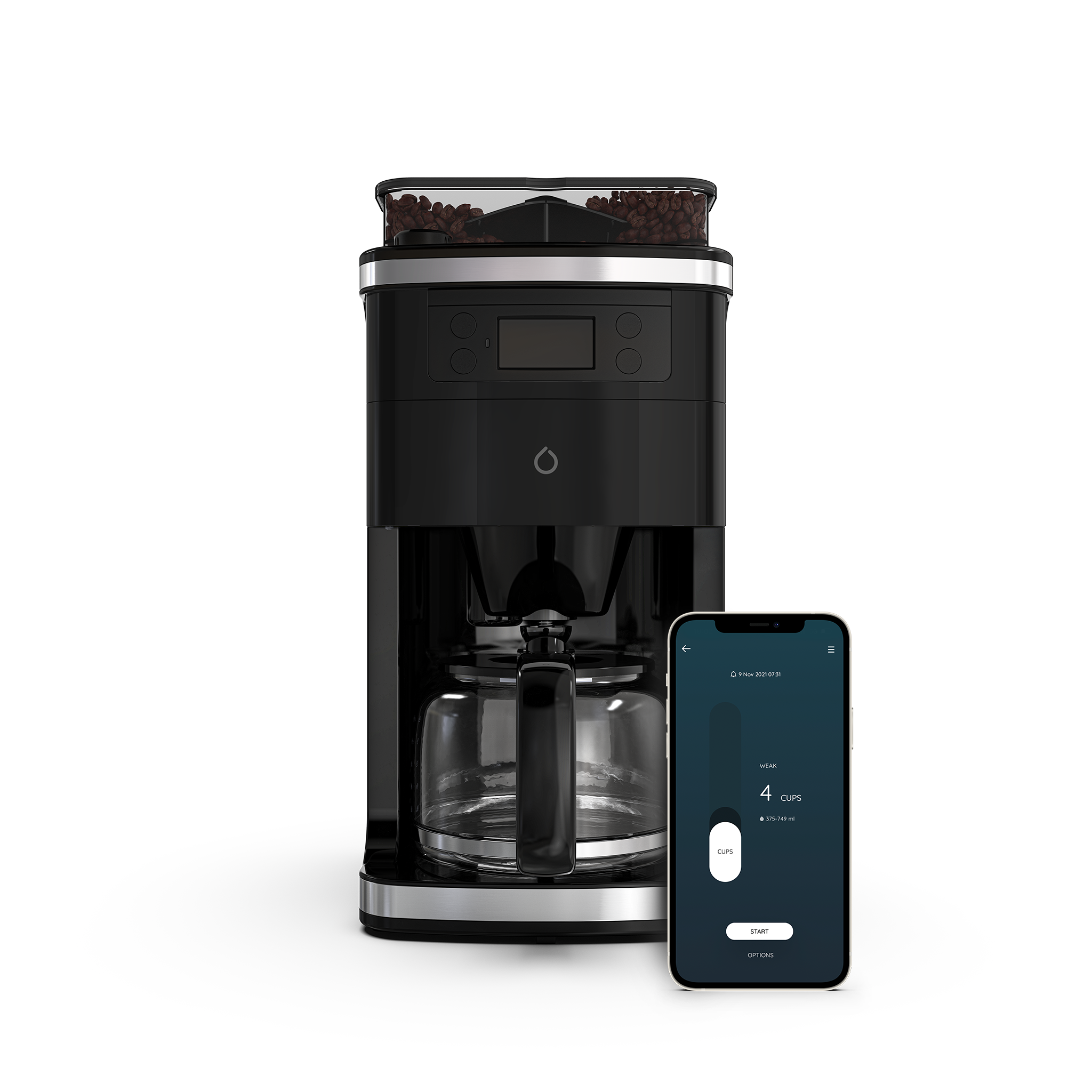 Smarter Coffee - 2nd Generation - Bean to Cup Smart Coffee Maker